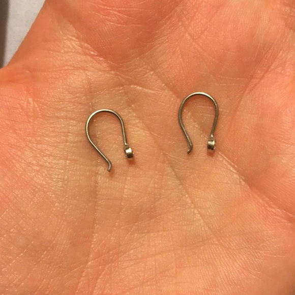 🍃 PERFECT Diamond and 14k White Gold Earrings 🍃 - Picture 2 of 3